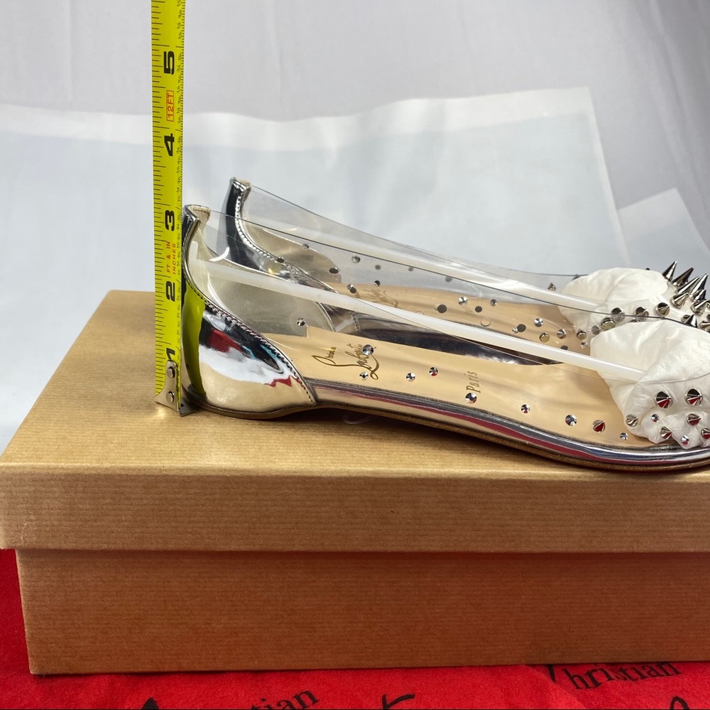 Christian Louboutin Women's Grotika Flats 38.5 NEW - Picture 14 of 16